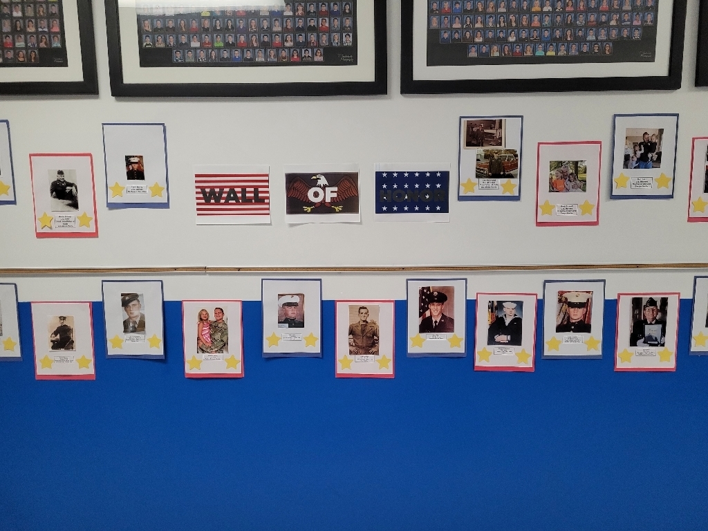 Wall of Honor pictures 